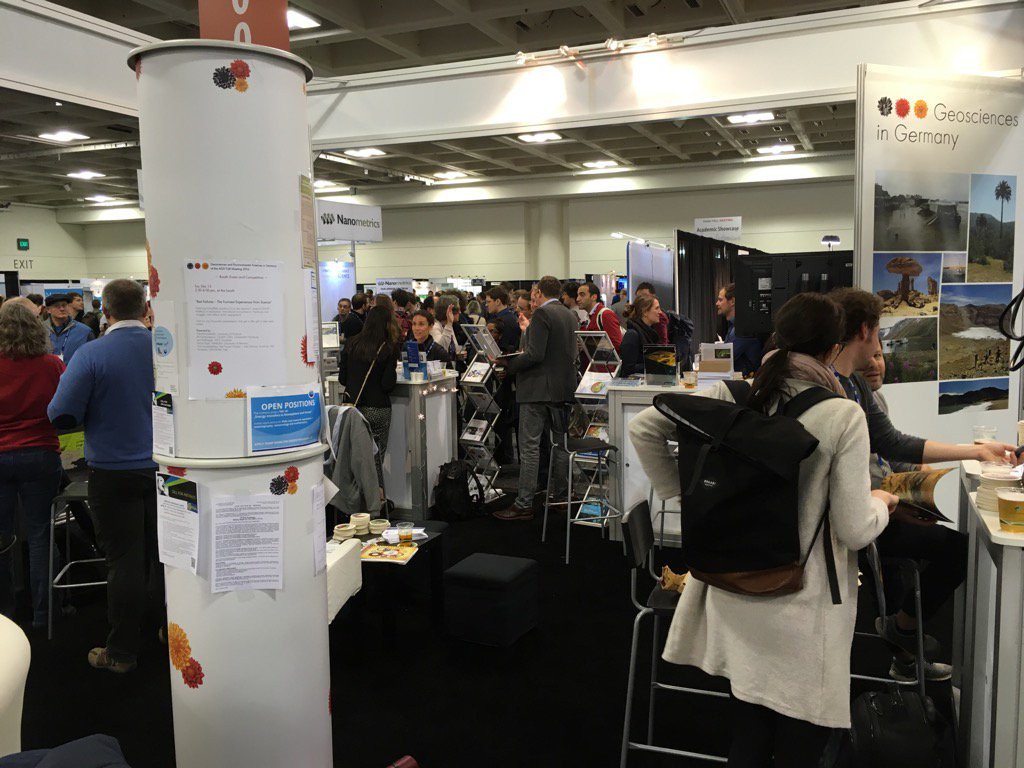 AGU 2016 research germany booth (Photo:Gerald Jurasinski)