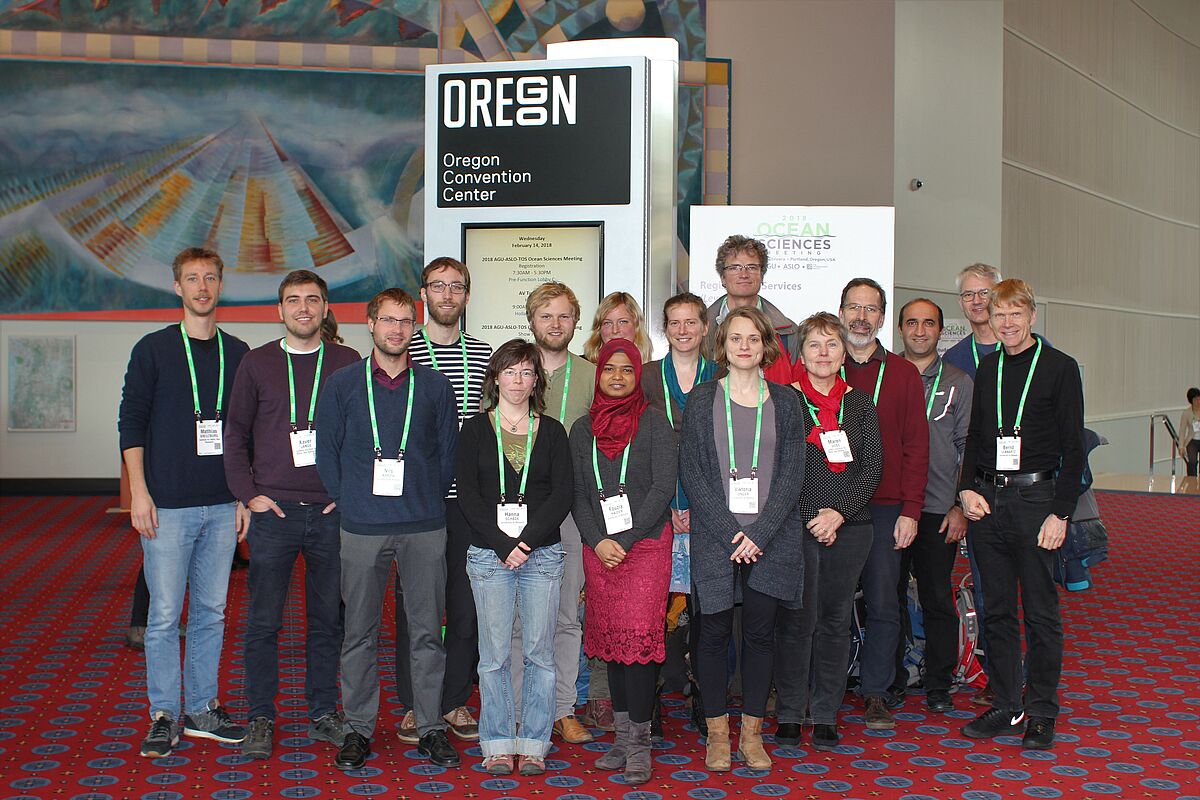 Baltic TRANSCOAST Team at OSM 2018, USA (Photo: M. Kreuzburg)