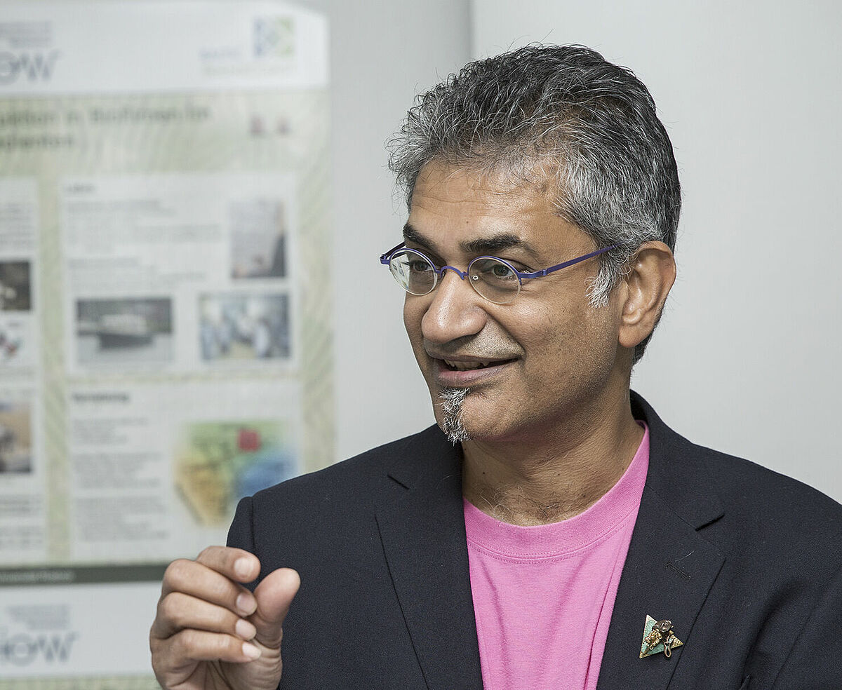 Dr. Ajit Subramaniam, Columbia University, USA (Photo: Rahr/Uni Rostock)