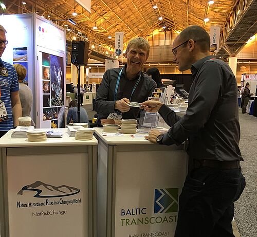 AGU 2017, USA, Baltic TRANSCOAST exhibition booth (Photo: Bernd Lennartz)
